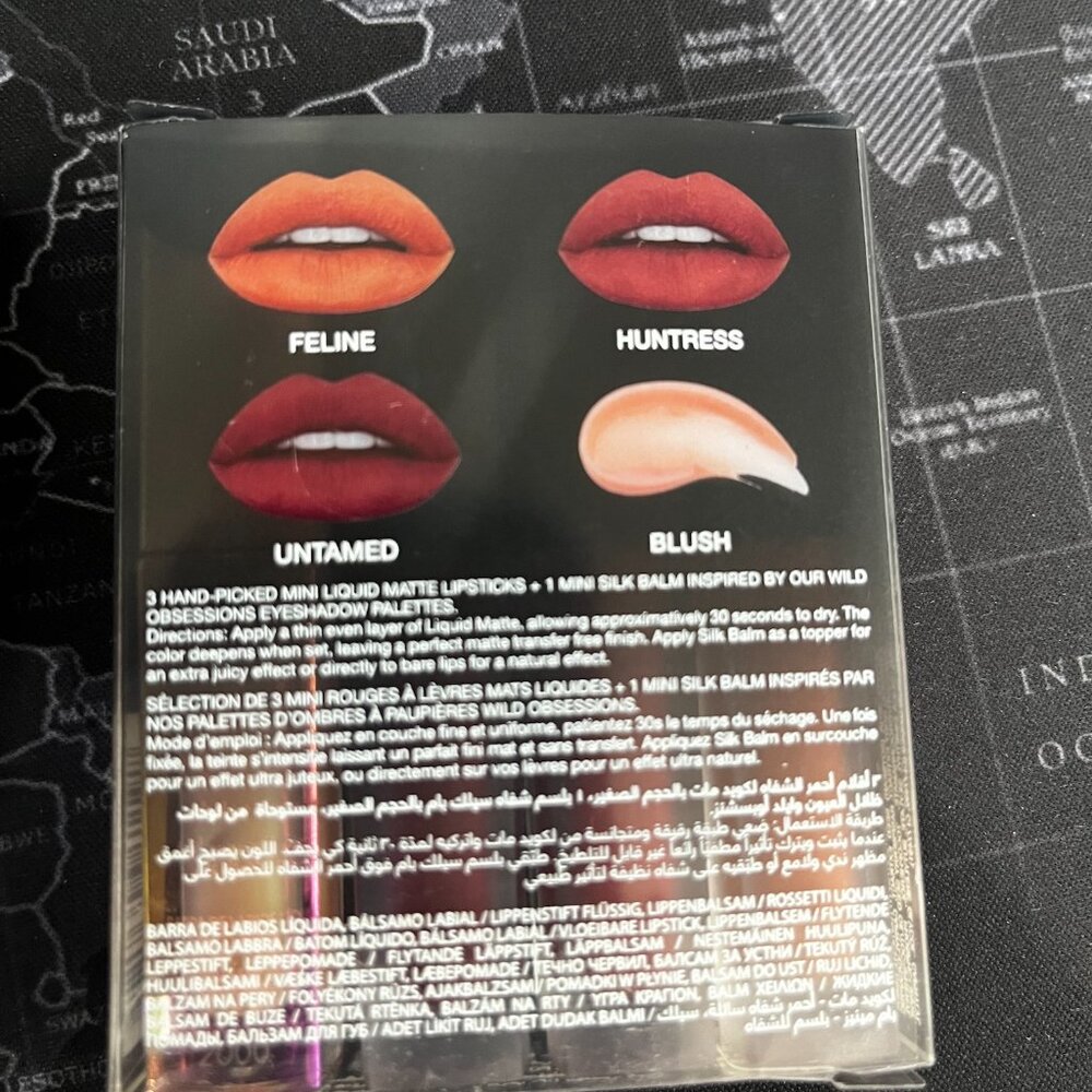 Liquid Matte and Silk Balm Minis, Lipcolor, Lipstick By Huda beauty - Picture 3 of 7